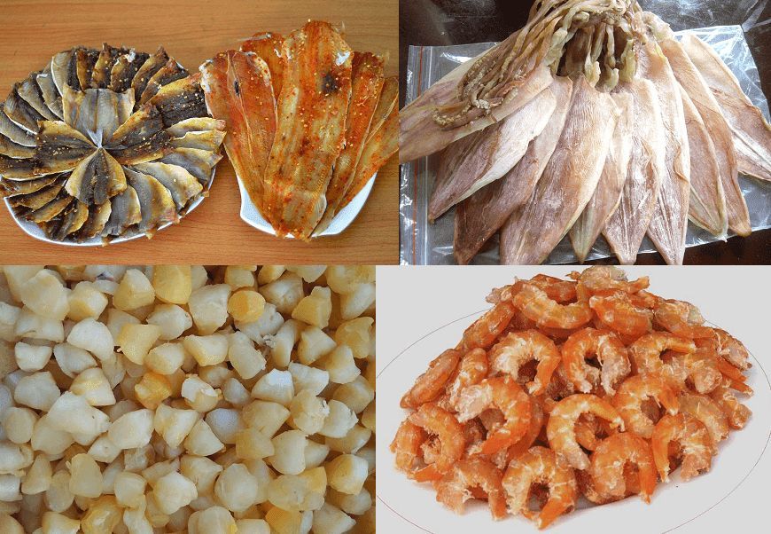 Hải sản khô